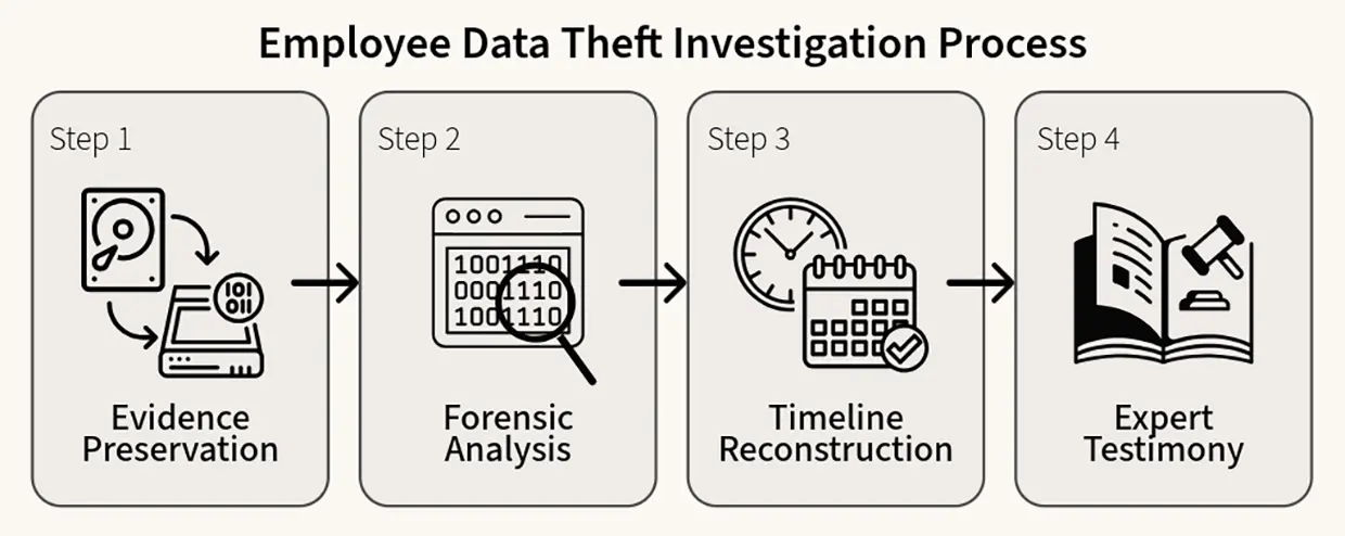 Employee Data Theft Investigation Process