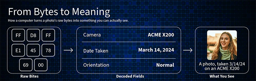 From Bytes to Meaning