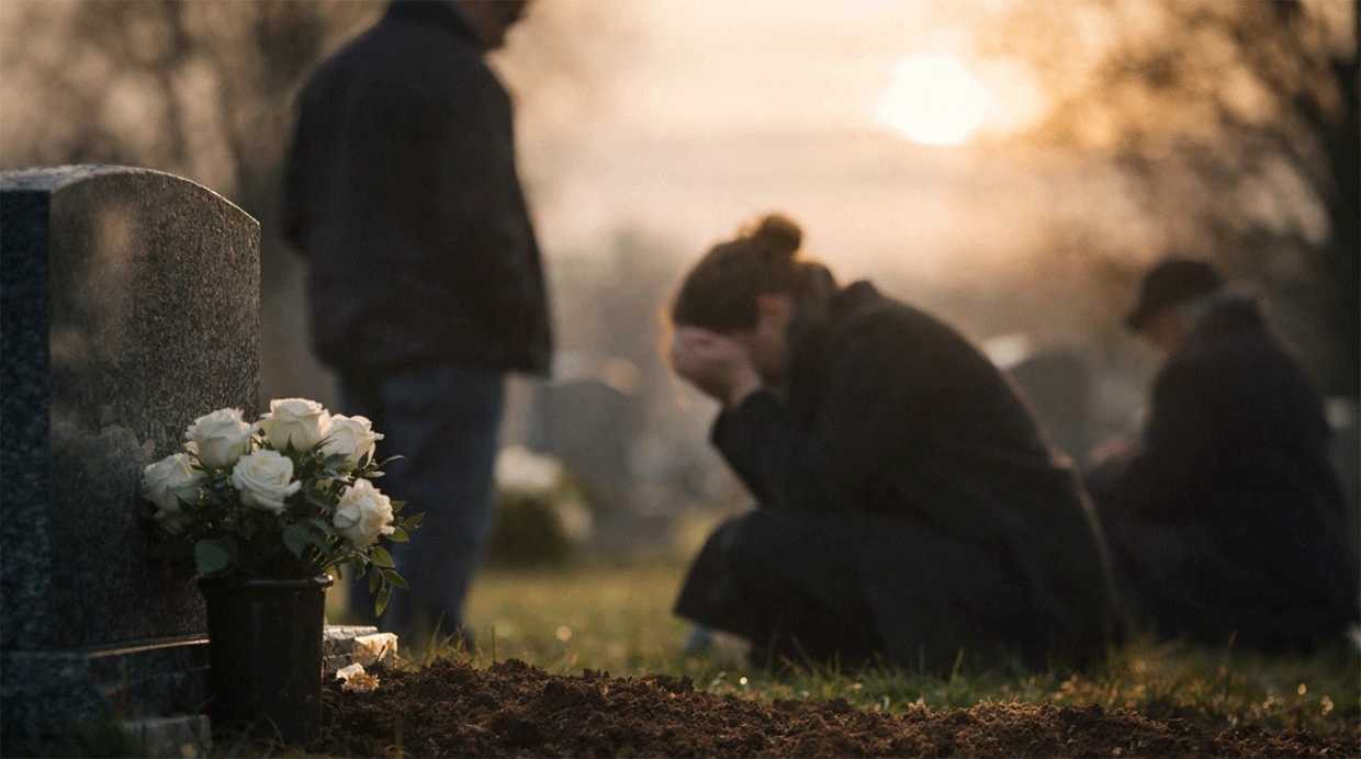 Grieving Woman