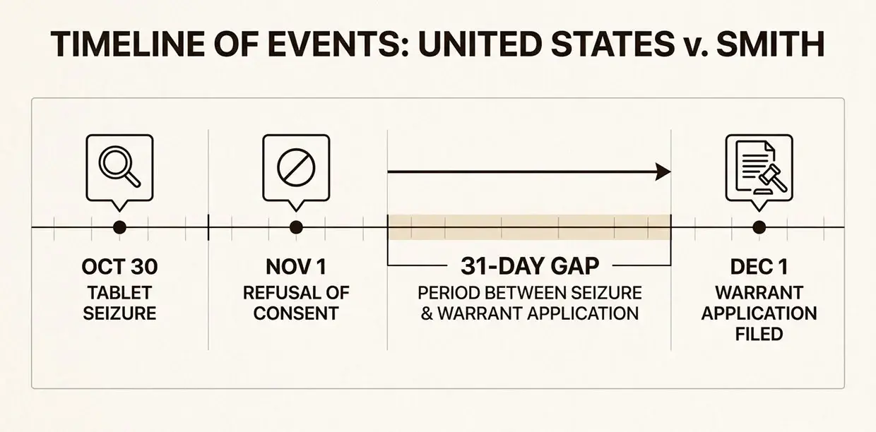 Real World Example of Plain View in a Physical Setting