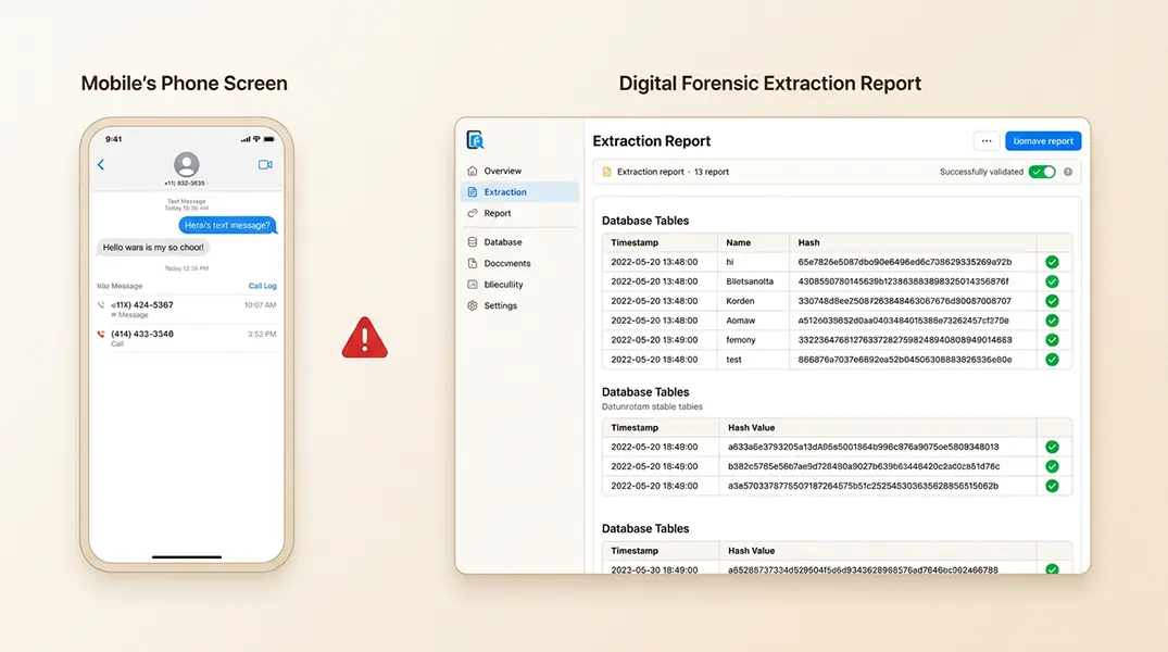 Real World Example of Plain View in a Physical Setting