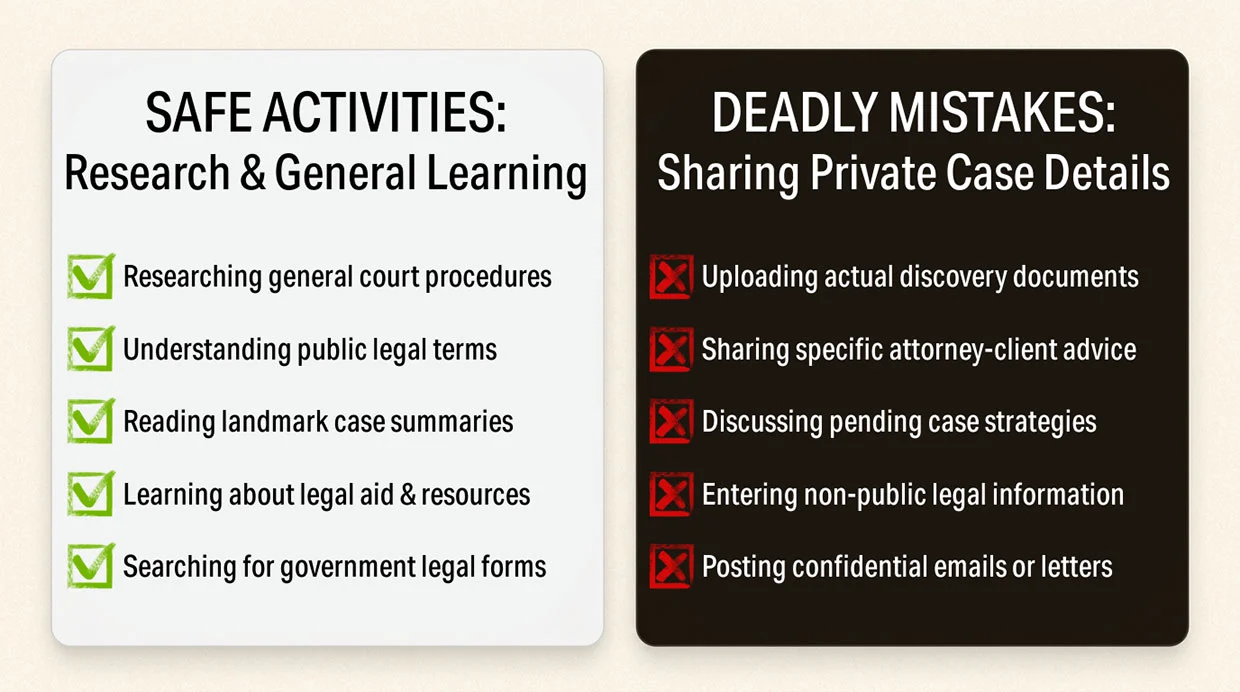 Real World Example of Plain View in a Physical Setting