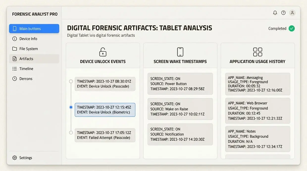Real World Example of Plain View in a Physical Setting