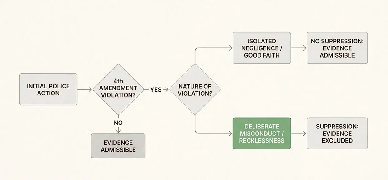Real World Example of Plain View in a Physical Setting